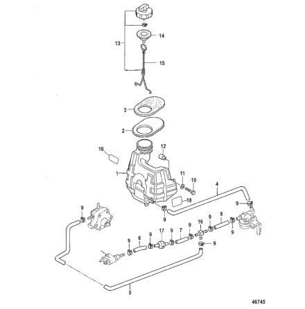 Ttning tanklock Tohatsu