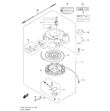 Wire neutralstartsprr Suzuki