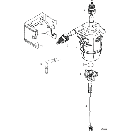 Brnsleanslutning Mercury