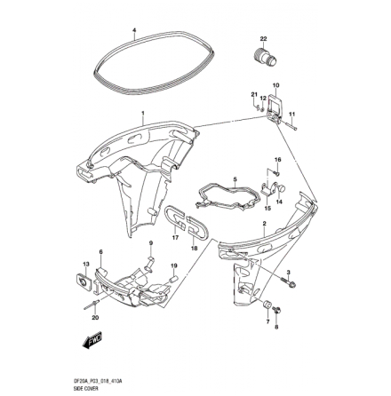 Gummitätning Suzuki Gummitätning Suzuki