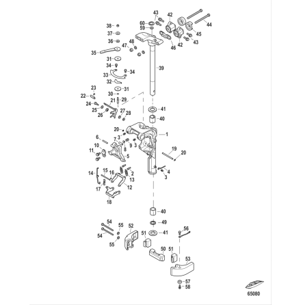 Pin backsprr Mercury