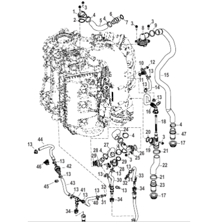 Anslutning/nippel Mercury