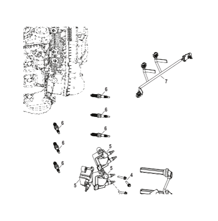 Kablage t�ndspolar Mercury
