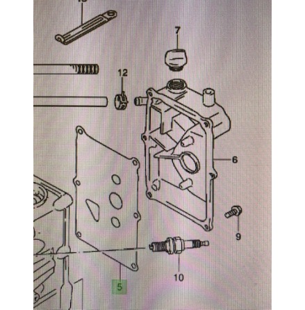 Ventilkpspackning Suzuki