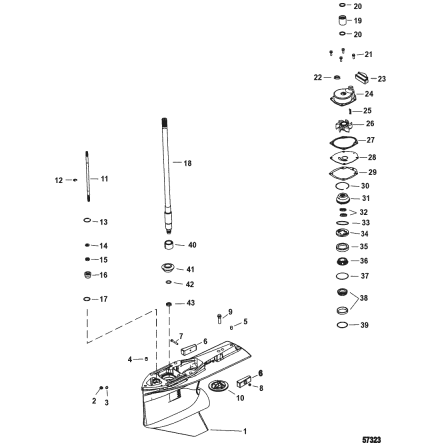 Impellerhus Mercury