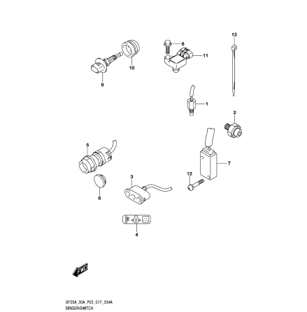 Tempsensor Suzuki