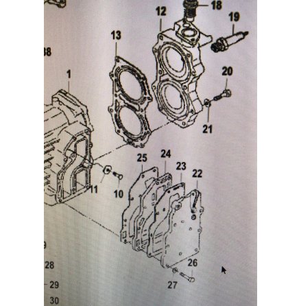 Avgaskylpackning Mercury