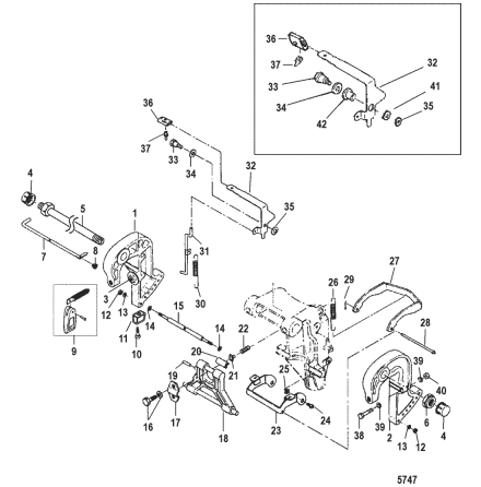 Arm backsprr Mercury