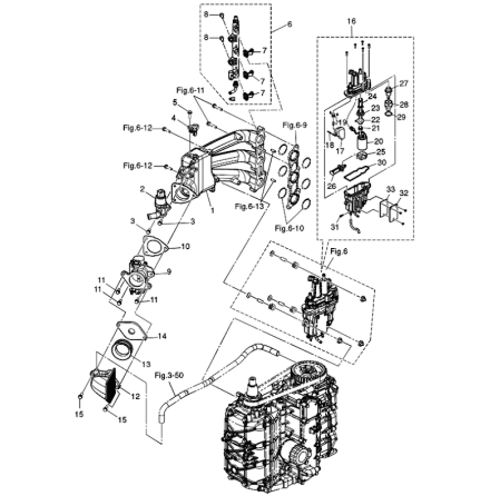 Regulator brnsle Tohatsu