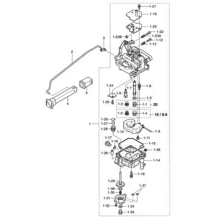 Ttning drneringsskruv Mercury