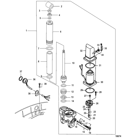 Hydraulpump Mercury