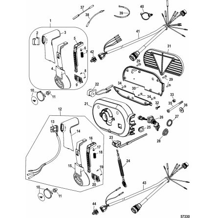 Lock reglage Mercury